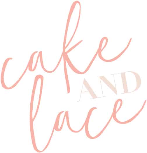 Cake and Lace | a wedding blog - wedding inspiration, wedding vendors, real weddings, and more logo