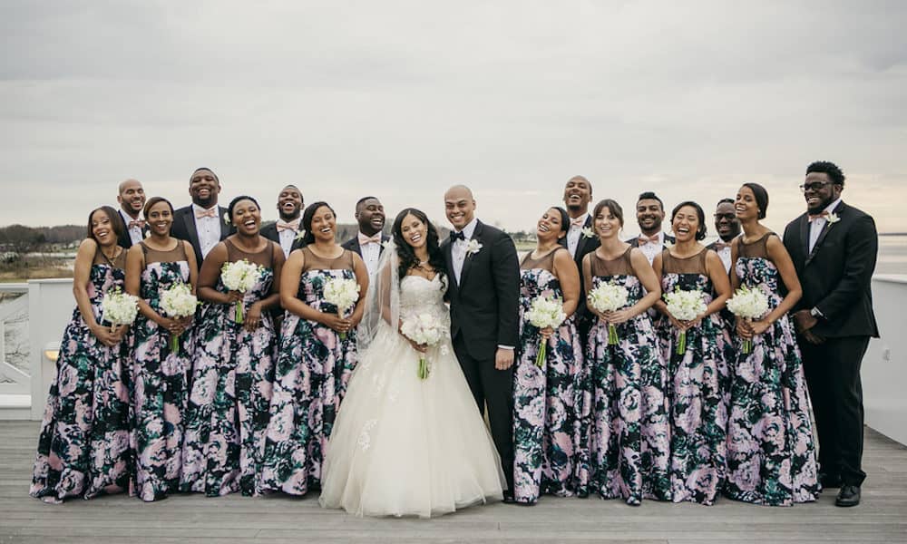 Floral-Inspired Chesapeake Bay Beach Club Wedding: Robin & Antoine