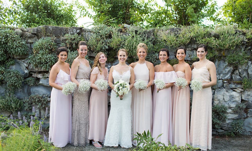 11 Examples of Mix and Match Bridesmaid Dresses Done Right