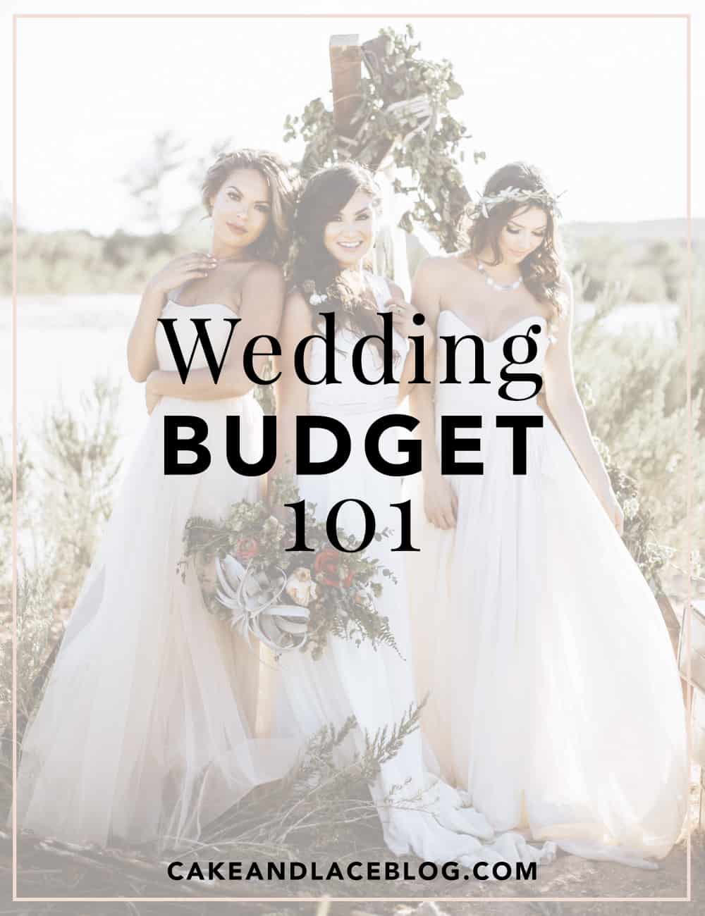 Wedding Budget 101
