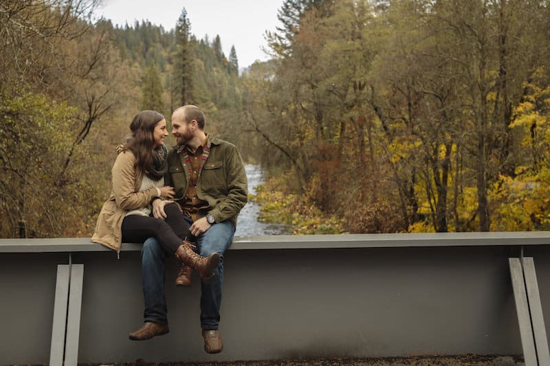 Love in the Storm California Engagement Shoot