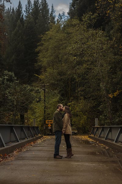 Love in the Storm California Engagement Shoot
