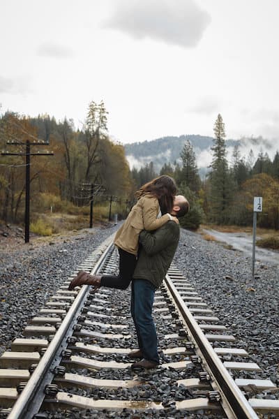 Love in the Storm California Engagement Shoot