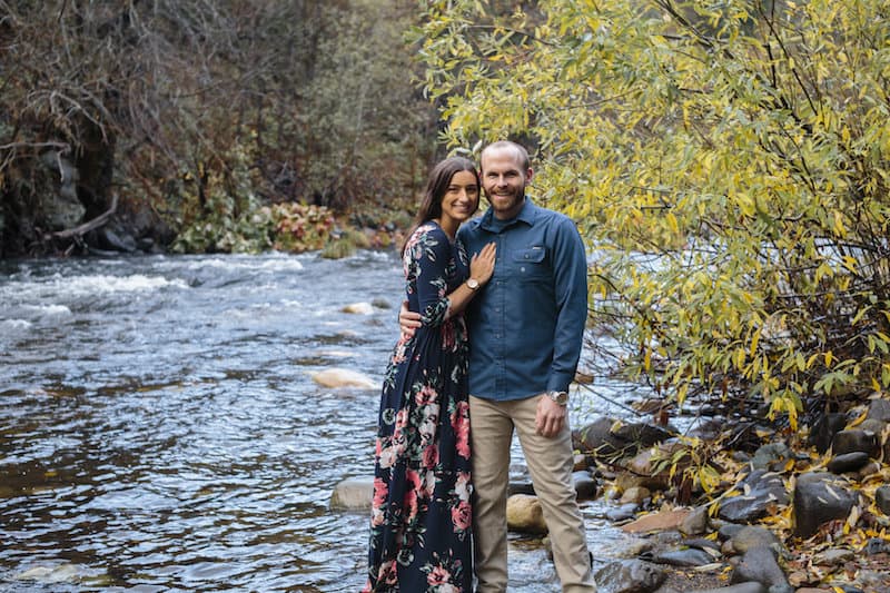 Love in the Storm California Engagement Shoot