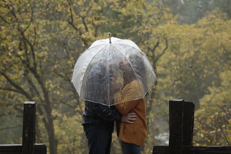 Love in the Storm California Engagement Shoot