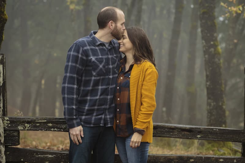 Love in the Storm California Engagement Shoot