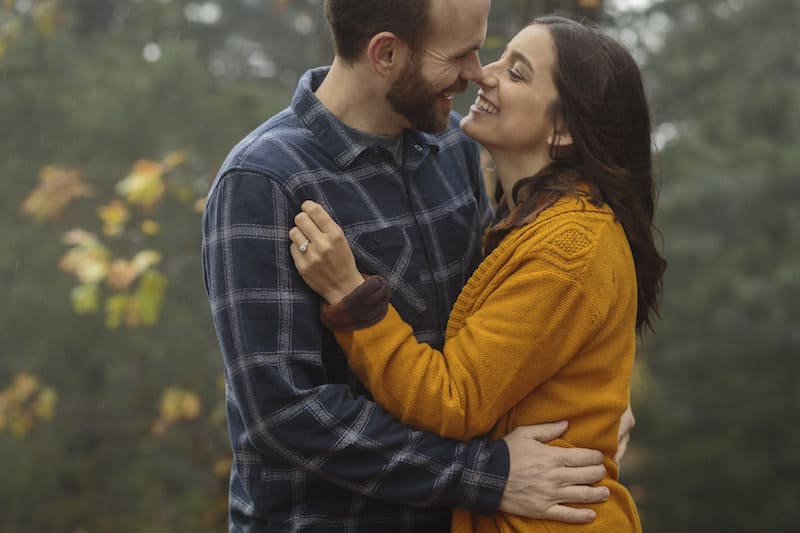 Love in the Storm California Engagement Shoot