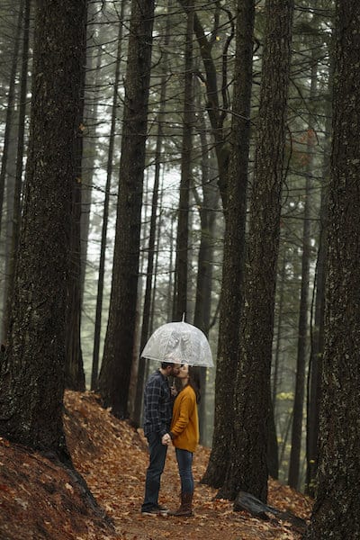 Love in the Storm California Engagement Shoot