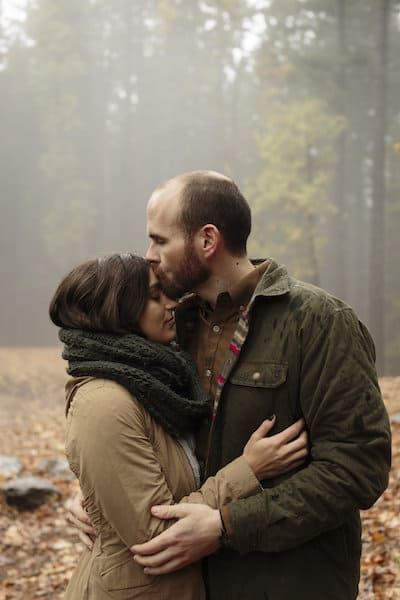 Love in the Storm California Engagement Shoot