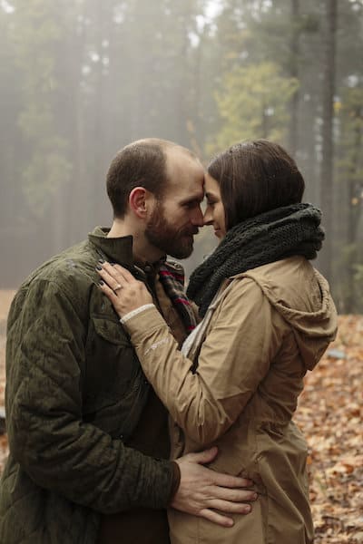 Love in the Storm California Engagement Shoot
