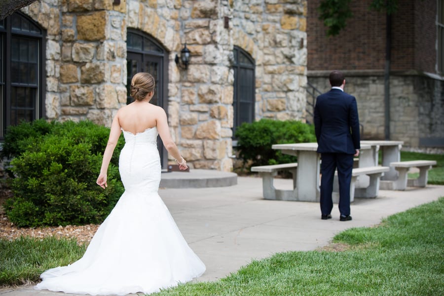 Elegant Urban Garden Wedding with Family Style Reception