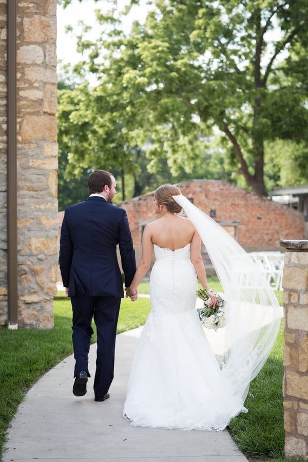 Elegant Urban Garden Wedding with Family Style Reception