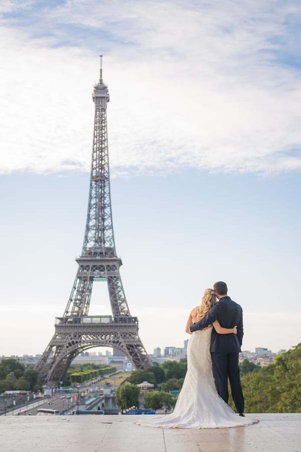 Romantic Summer Paris Elopement