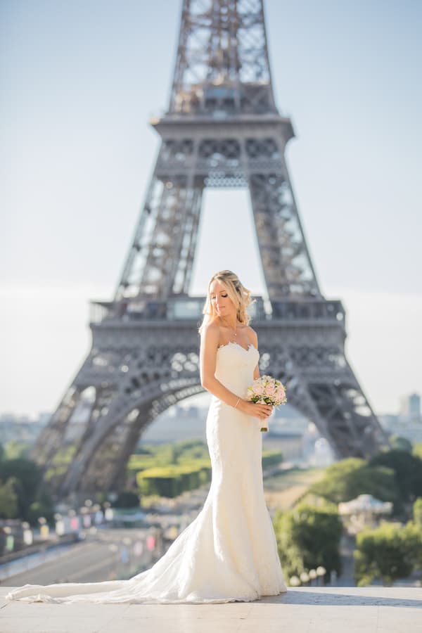 Romantic Summer Paris Elopement