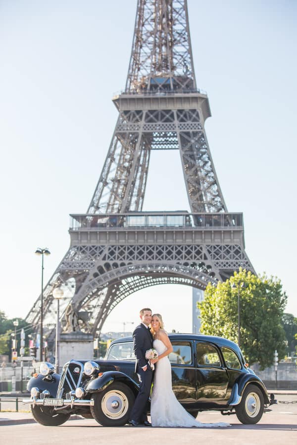 Romantic Summer Paris Elopement