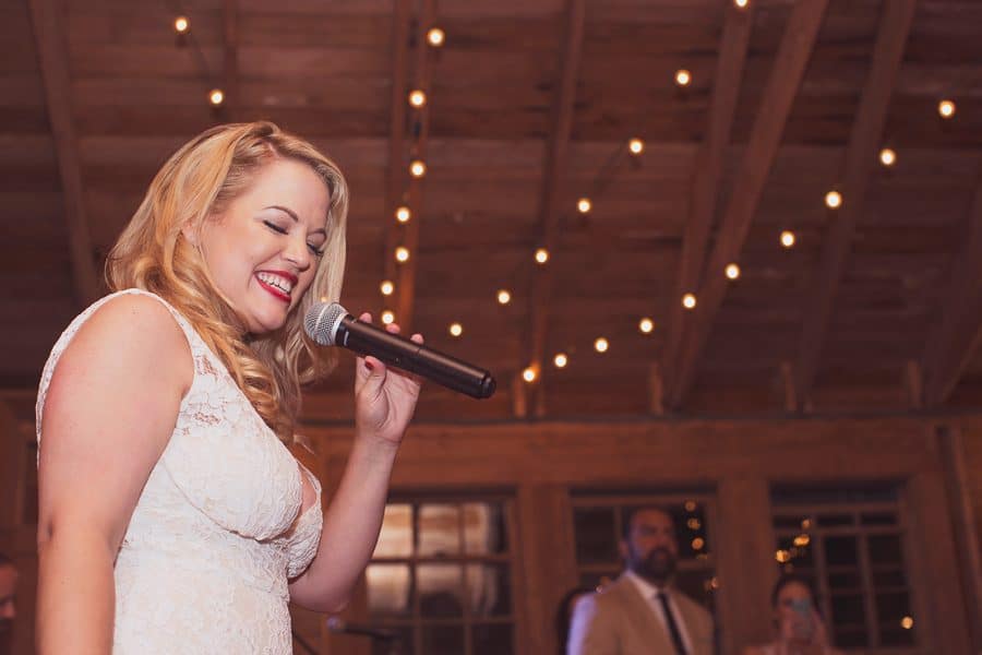 Bride Singing