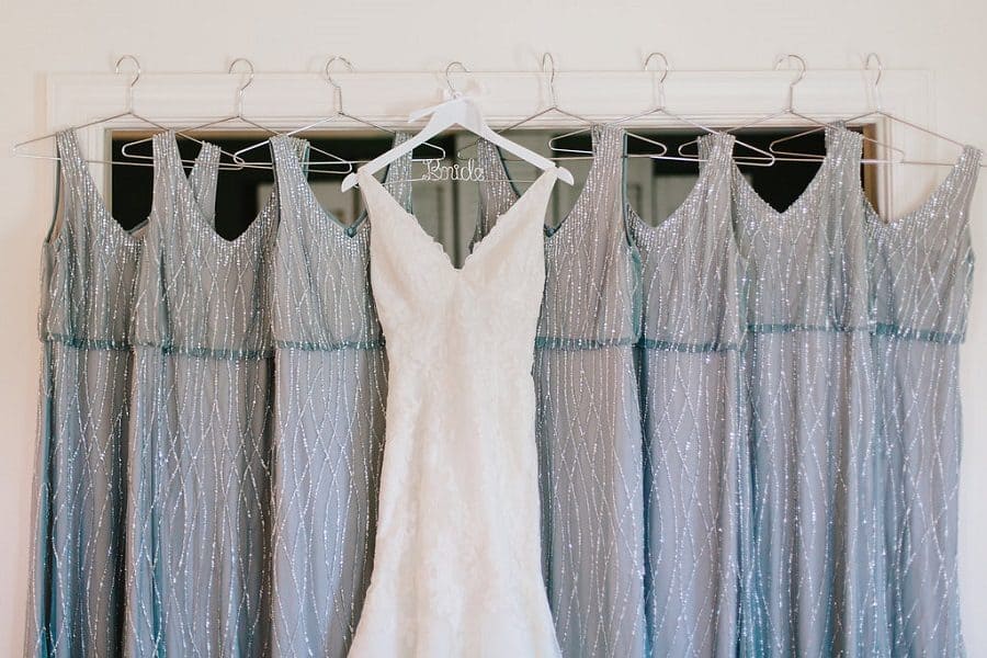 Bride and Bridesmaids Dresses