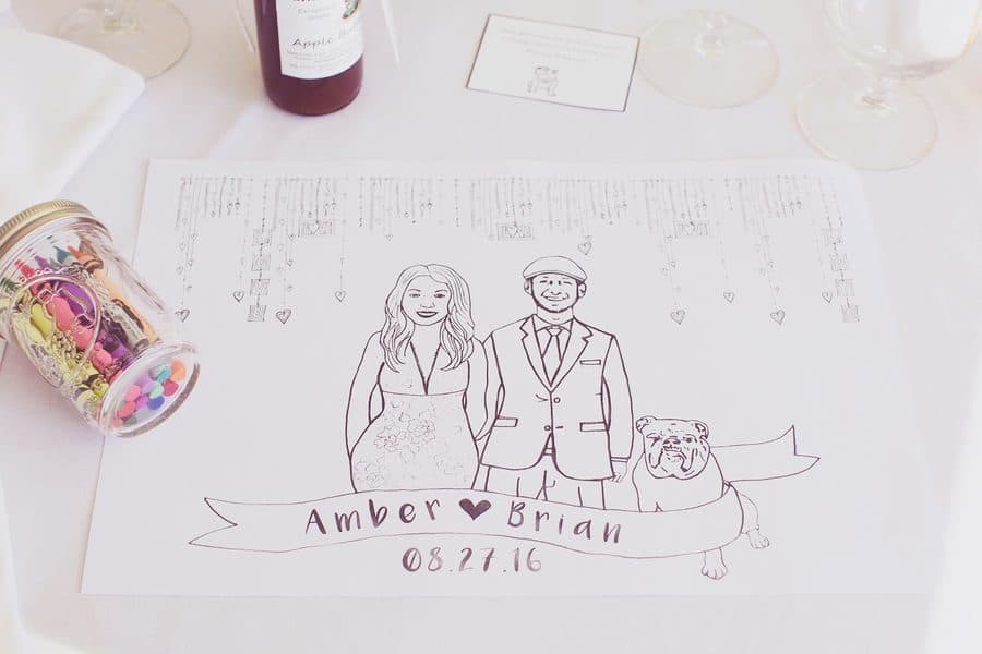Couple Place Mat