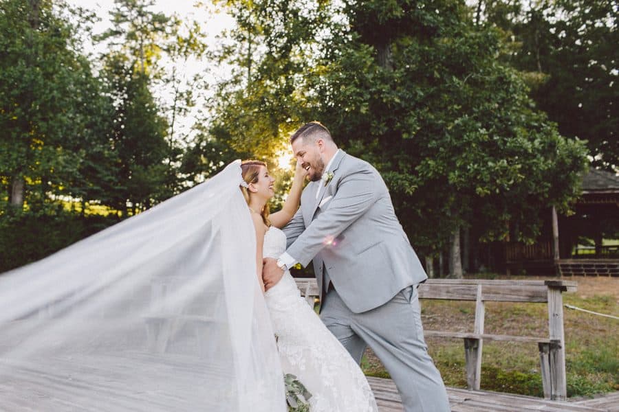 Dramatic Wedding Shot