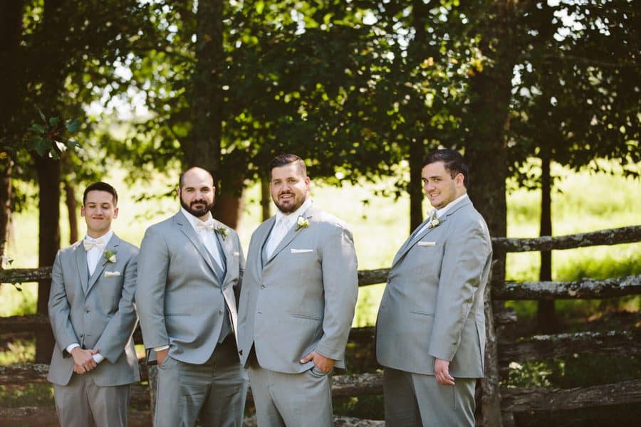 Happy Groomsmen