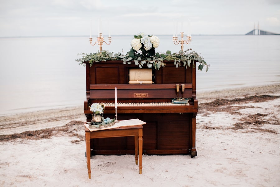 Romantic Beach Engagement