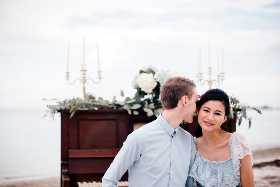 Romantic Beach Engagement