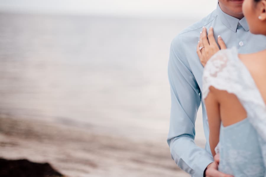 Romantic Beach Engagement