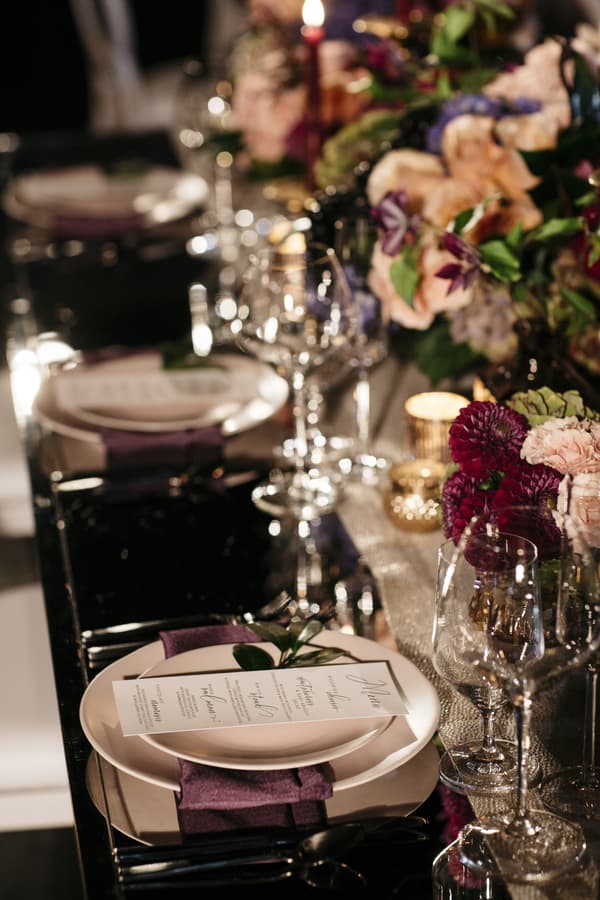 Dark and Moody Lounge Vibe Wedding