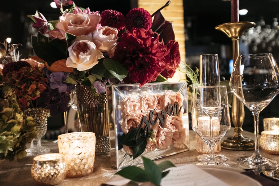 Dark and Moody Lounge Vibe Wedding