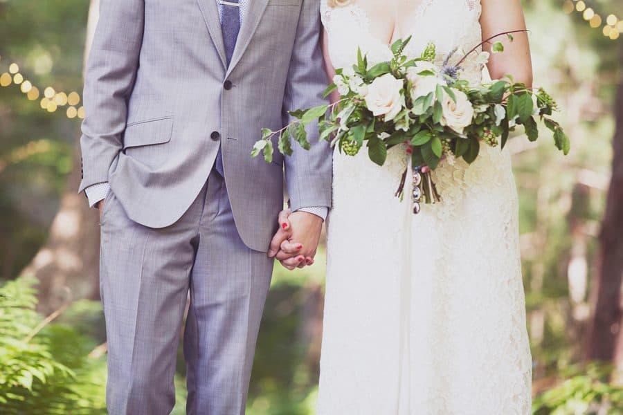 Romantic Wedding Shot