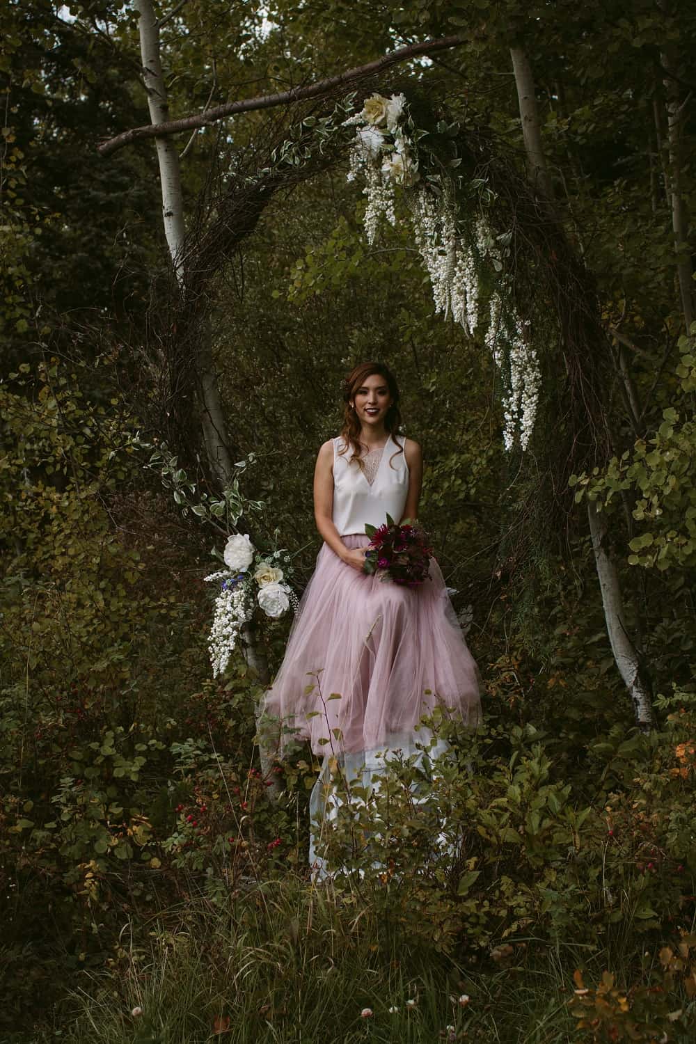 Romantic Nature Inspired Wedding Shoot