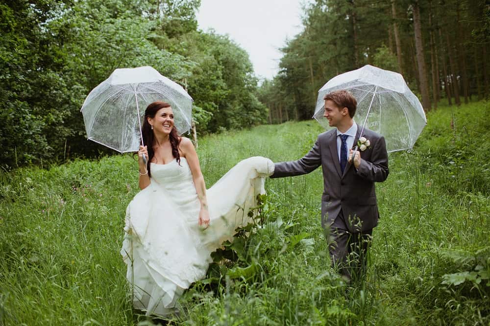 clear umbrellas for wedding