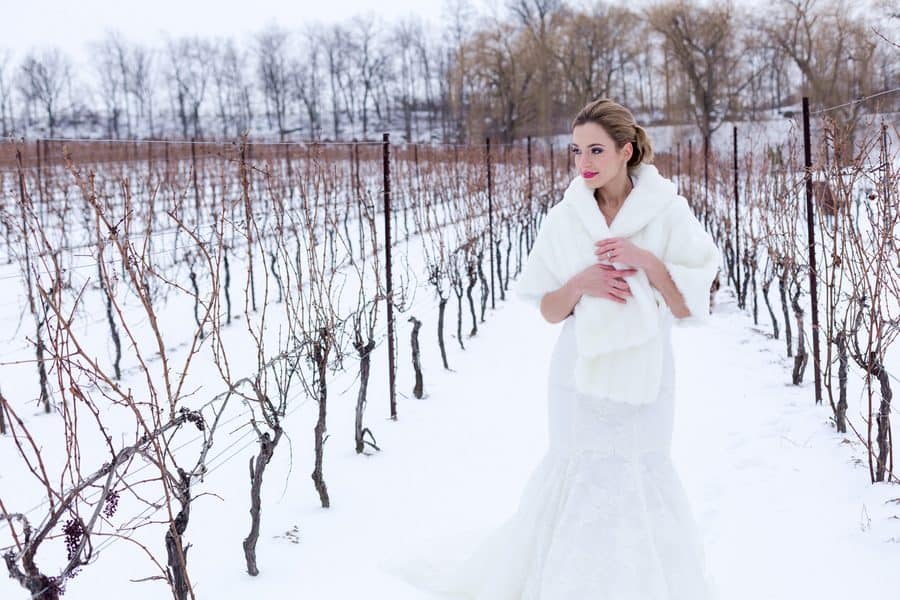 Winter Wedding at the Vineyard