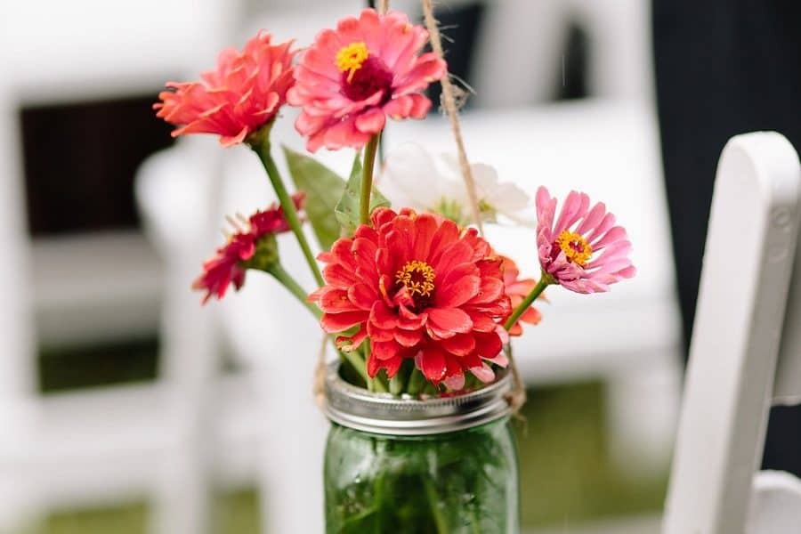 Floral wedding decor