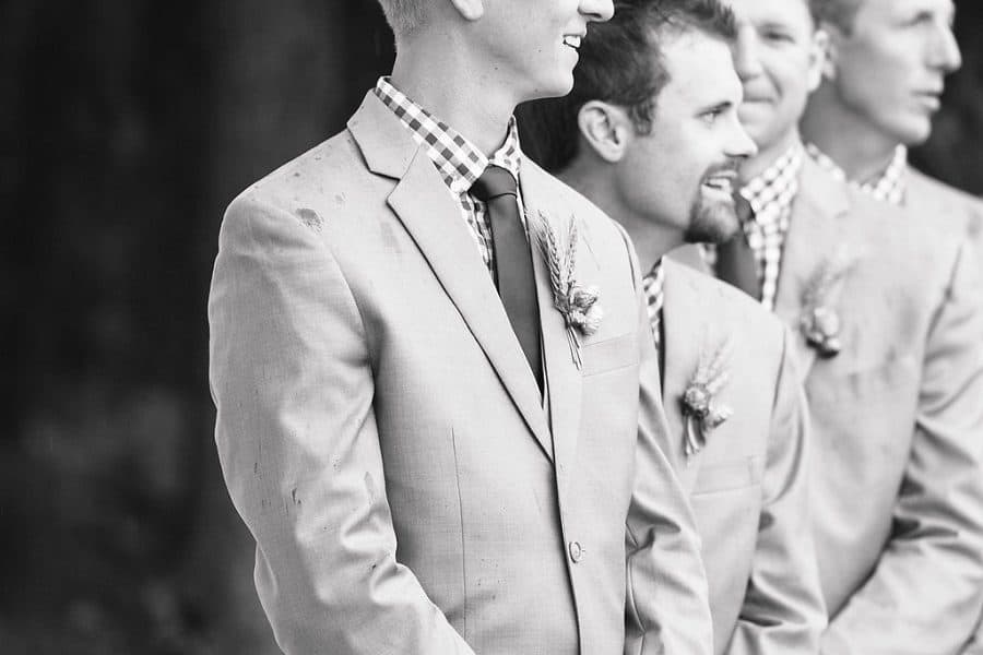 Groom and groomsmen