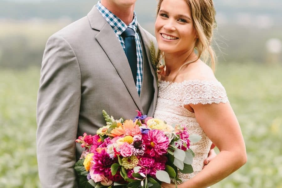 Gorgeous wedding photo