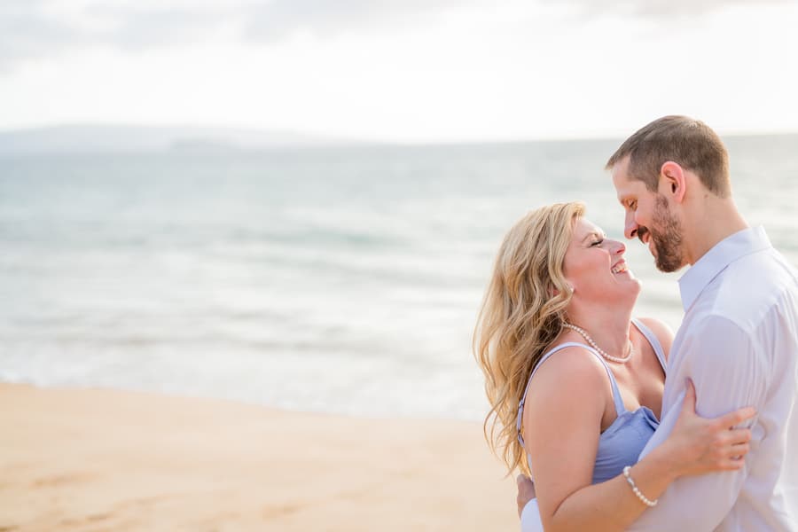Sunset Engagement Session in Maui, Hawaii