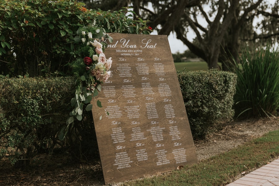 Fall Sarasota Outdoor Chic Wedding