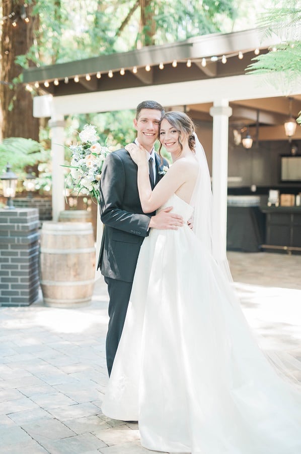 Elegant and Romantic UCLA inspired California Wedding