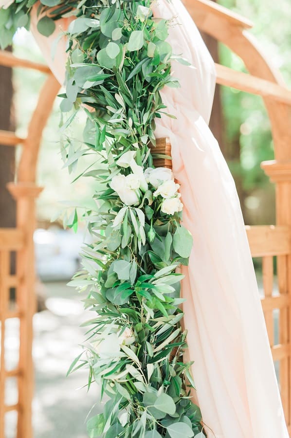 Elegant and Romantic UCLA inspired California Wedding