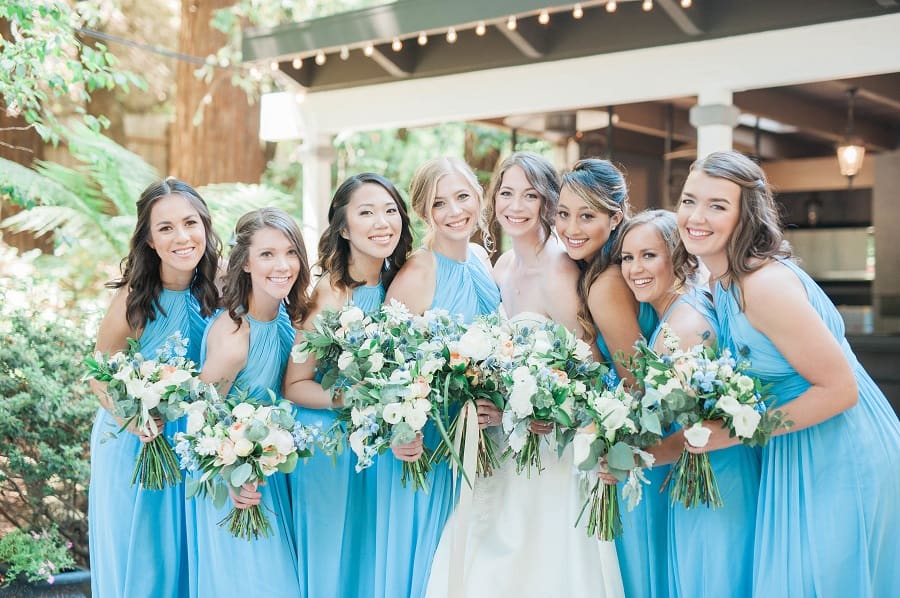 Elegant and Romantic UCLA inspired California Wedding