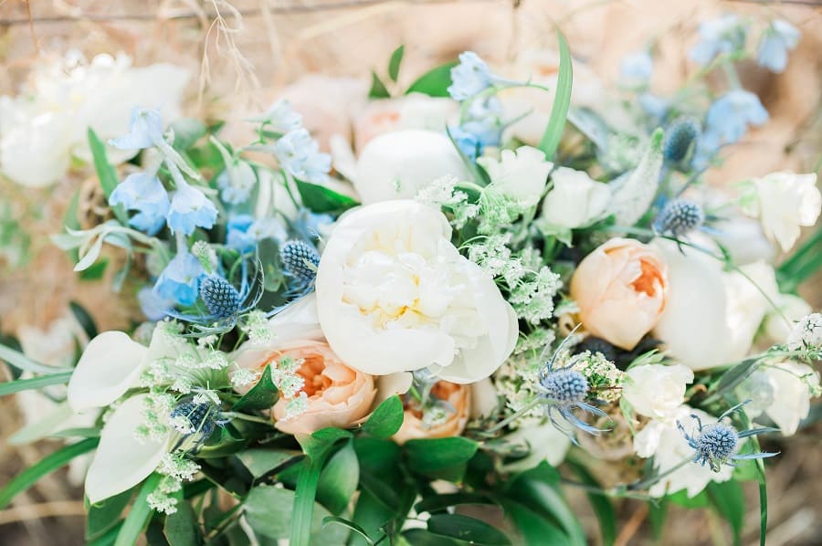 Elegant and Romantic UCLA inspired California Wedding