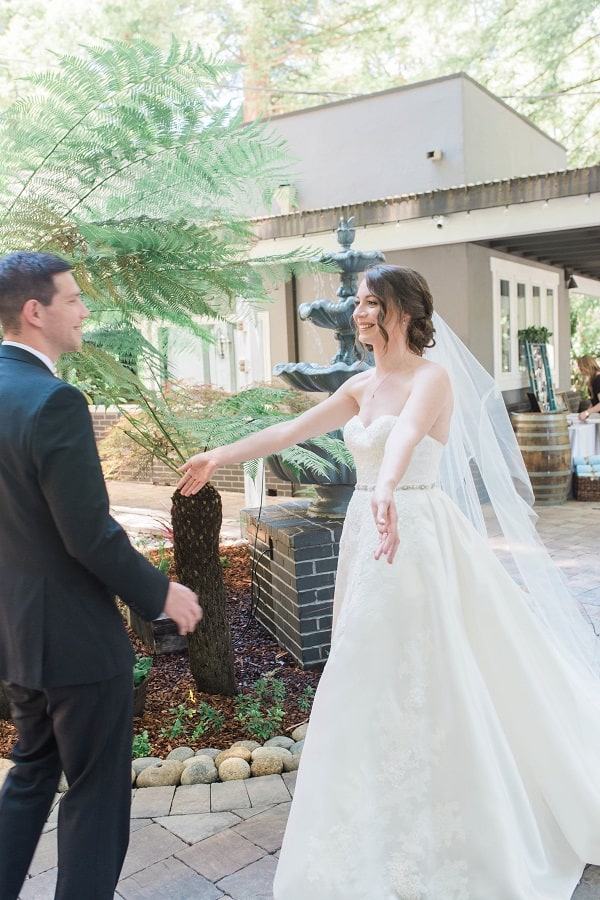 Elegant and Romantic UCLA inspired California Wedding