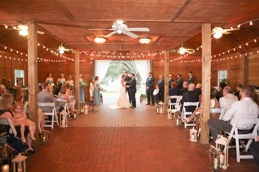 Rustic Barn at the Lange Farm Wedding