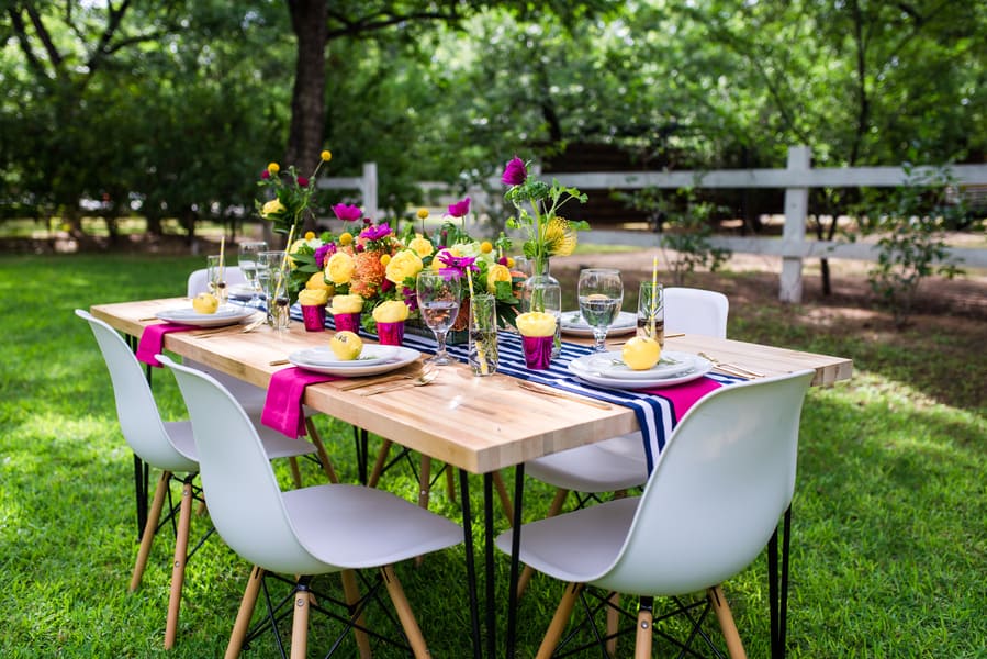 Outdoor wedding