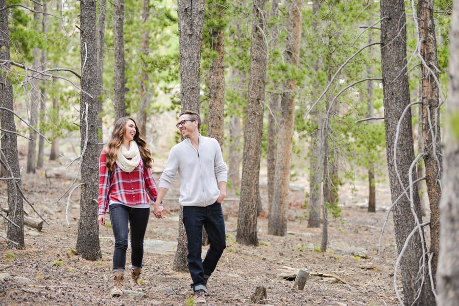 Camping + Corgi inspired Engagement Shoot