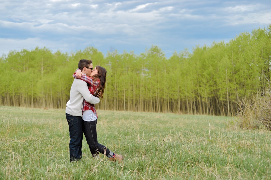 Camping + Corgi inspired Engagement Shoot