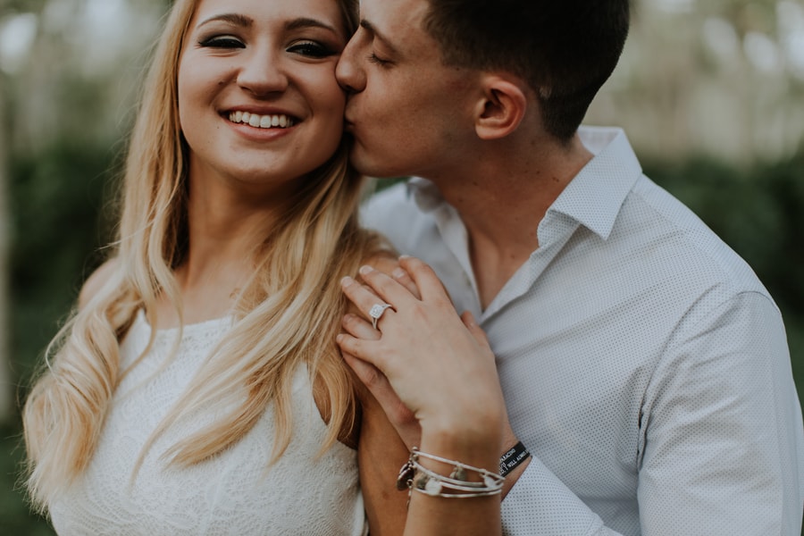 Surprise Christmas Eve Garden Proposal