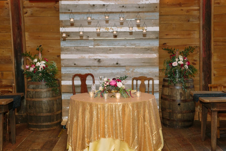 Romantic Winter Wedding at Vinewood Plantation