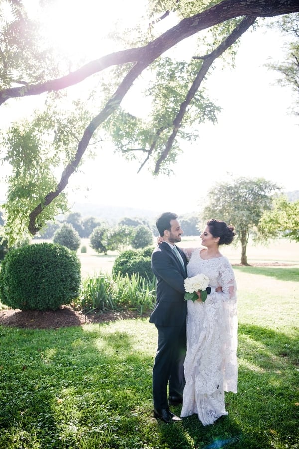 Romantic Wedding Shot